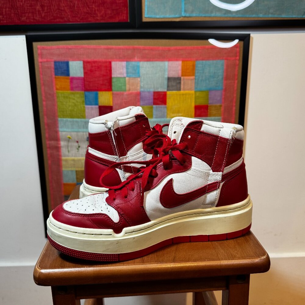 Nike Jordan 1 Elevate in White and Red (2022)